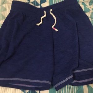 Blue shorts